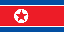 north korean flag
